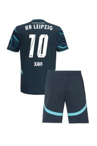 RB Leipzig Xavi Simons #10 Babytruitje 3e tenue Kind 2024-25 Korte Mouw (+ Korte broeken)